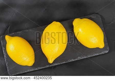 Ripe And Fresh Fruit, Yellow Lemon - Citrus Meyeri