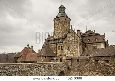 Czoch Castle In Lesna - Poland.