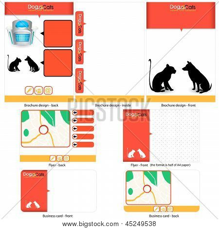 Dogs And Cats Template