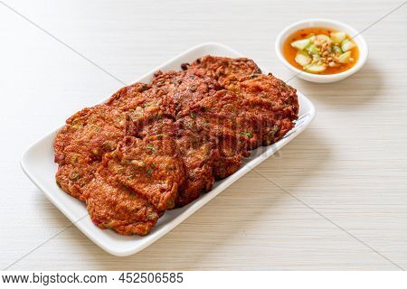 Fried Fish Paste Balls Or Deep Fried Fish Cake