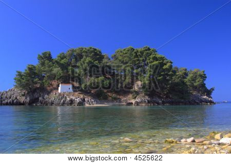 Isola di Panagias di Parga Grecia Epiro