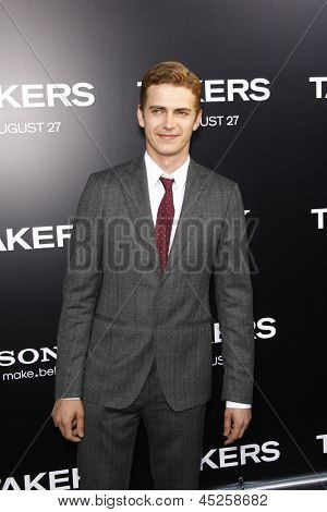 LOS ANGELES - AUG 4: Hayden Christensen na svět premiéra z příjemců, na Arclight Cinera