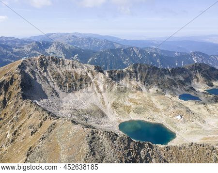 Aerial View Of Rila Mountain Near Musala Peak, Bulgaria