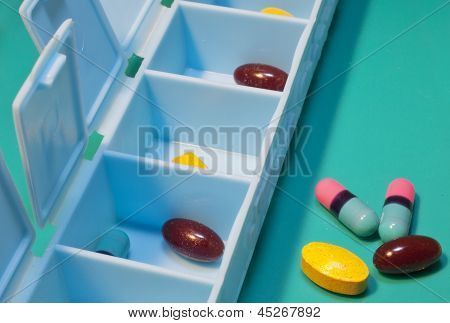 Organizator pigułka