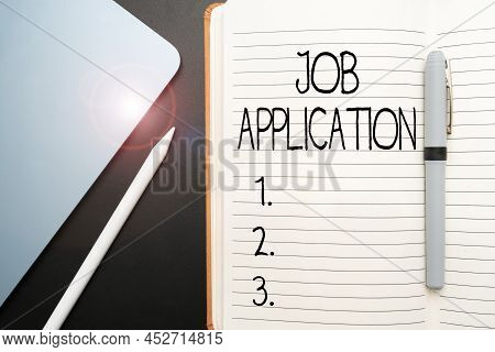 Writing Displaying Text Job Application. Business Showcase The Standard Business Document Serves A N