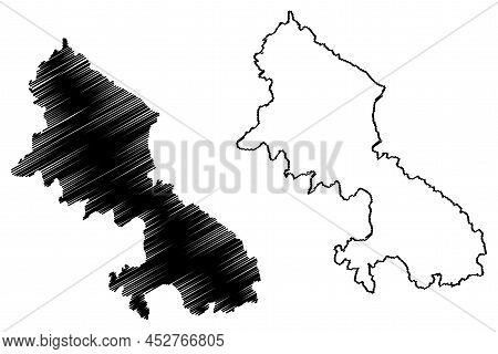 Skyros Island (hellenic Republic, Greece, Attica) Map Vector Illustration, Scribble Sketch Scyros, T