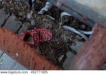 Kids Shoes On Representing Civilian Casualties In An Active War Zone