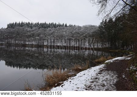 Way Around The Caldera Lake Holzmaar, No Barriers, Just Natures