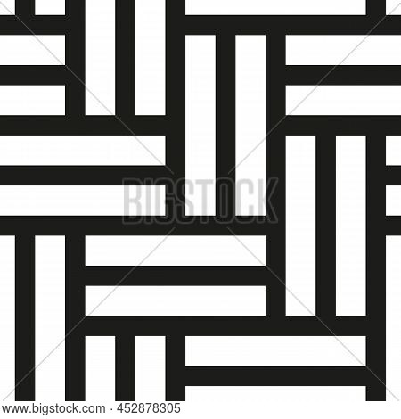 Herringbone Parquet Laminate Floor Wall Texture. Vintage Herringbone Wooden Floor Seamless Pattern