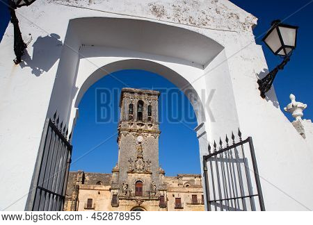 Arcos De La Frontera Is A Town And Municipality In The Sierra De Cadiz Comarca, Province Of Cadiz, I
