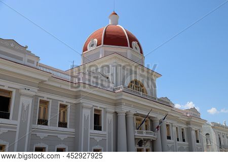 The Municipal Building Of Cienfuegos, Cuba. High Quality Photo