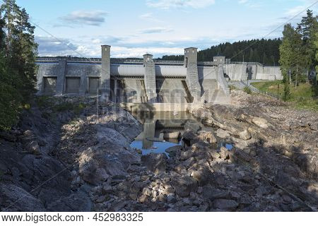 View Of Closed Imatra Waterfall