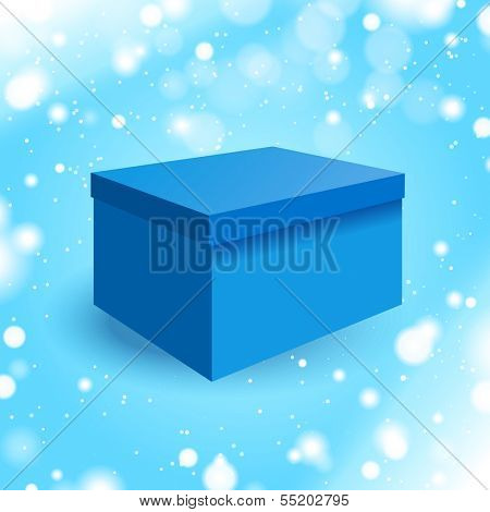 Blue Gift box