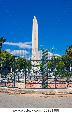 Egyptian obelisk in Istanbul