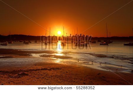 Sunset Over Watsons Bay, Australia