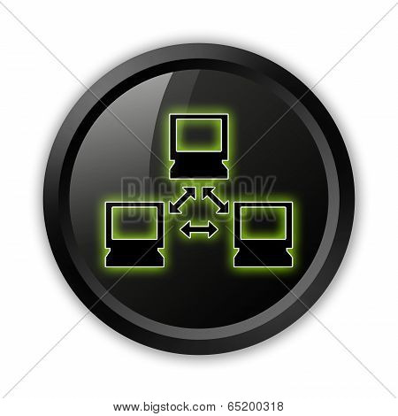 Icon, Button, Pictogram Network