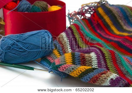 Knitting, Threads