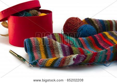 Knitting, Threads