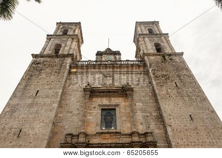 Cathedral Of San Gervasio, Valladolid, Yucatan, Mexico