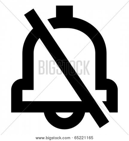 Turn off ringer icon
