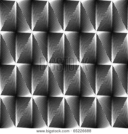 Design Seamless Diamond Trellised Pattern