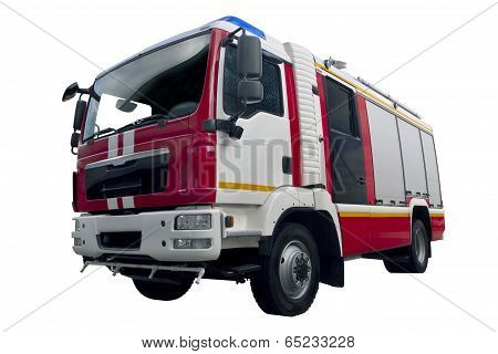 Modern Fire Truck