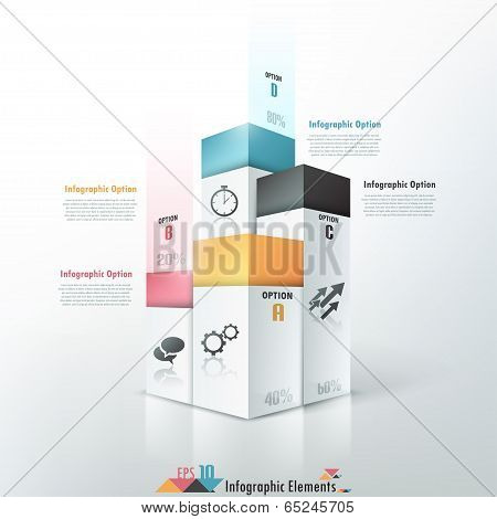Modern Infographics Options Banner.