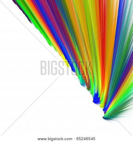 Colorful Background. Computer Generated Graphics.