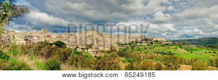 Panorama View Of Caltagirone, Sicily