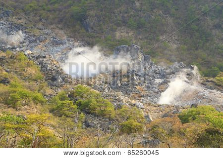Owakudani, Sulfur Quarry, Japan