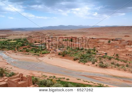 Vista dalla Kasbah Ait Benhaddou