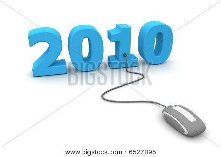 Gennemse den blå nytår 2010 - grå mus