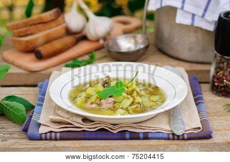 A Plate Of Sorrel Soup