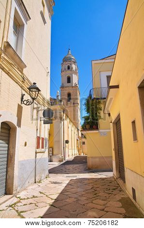 Alleyway. San Severo. Puglia. Italy.