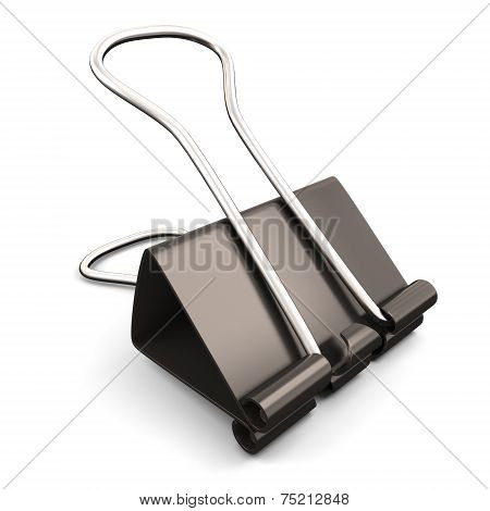 Black Paper Binder Clip