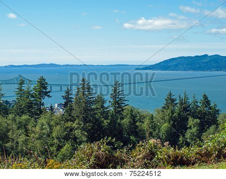 A View Of Astoria Oregon From The Astoria Column