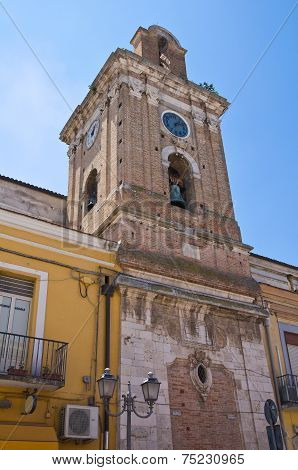 Clocktower. San Severo. Puglia. Italy.