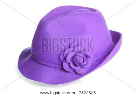Cappello di feltro teal