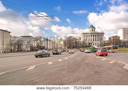 Moscow. Borovitskaya Area