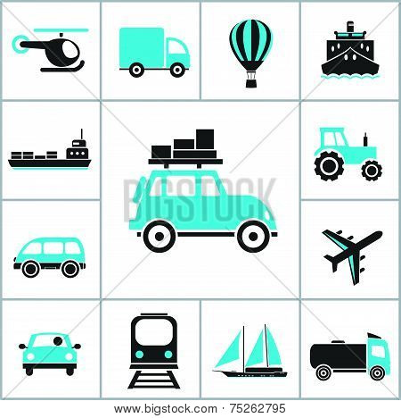 Transport icons
