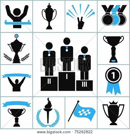 Sports award icons