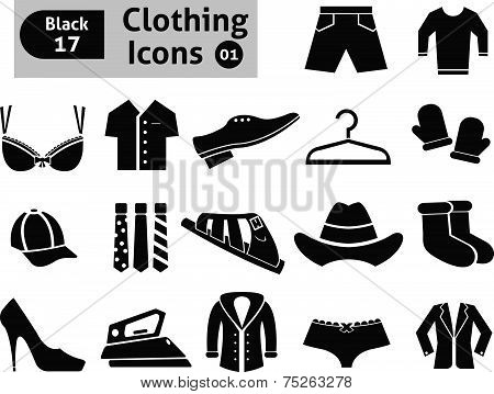 Clothing icons