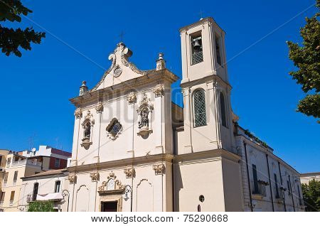 Church of Carmine. San Severo. Puglia. Italy.