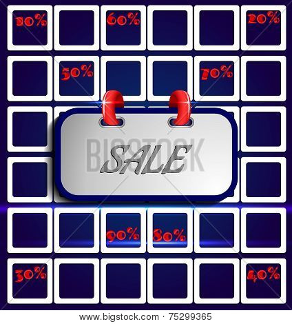 Discount price tags. Vector.