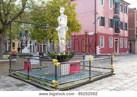 Vitae Composition - Design By Denise Gemin At Murano Island, Venice, Italy