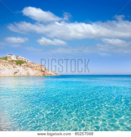 Majorca Cala Mesquida beach in Mallorca Balearic Islands of Spain
