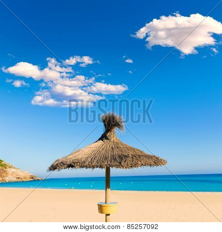 Majorca Cala Mesquida beach in Mallorca Balearic Islands of Spain