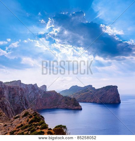 Majorca Formentor Cape in Mallorca Balearic island of spain