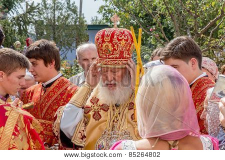 Odessa, Ukraine - September 13: Celebration Of The Orthodox Christian Religious Holiday Icons Of The