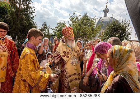 Odessa, Ukraine - September 13: Celebration Of The Orthodox Christian Religious Holiday Icons Of The